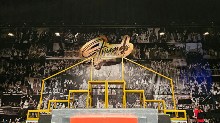 Stage backdrop