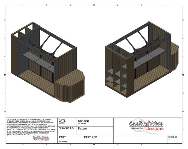 3D rendering of Avery Heritage Fixture