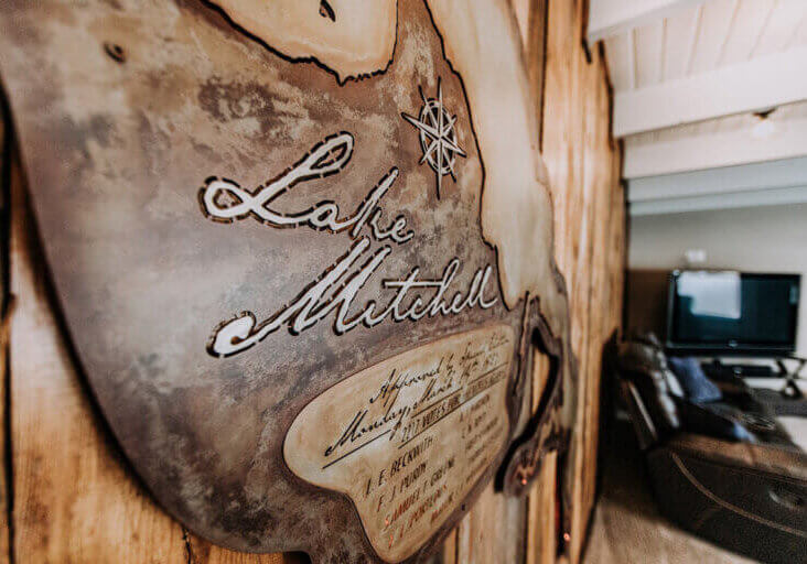 Lake Mitchell Sign Lake Mitchell Sign